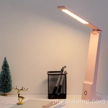 Brilho ajustável Luz de mesa LED dobrável com carregamento